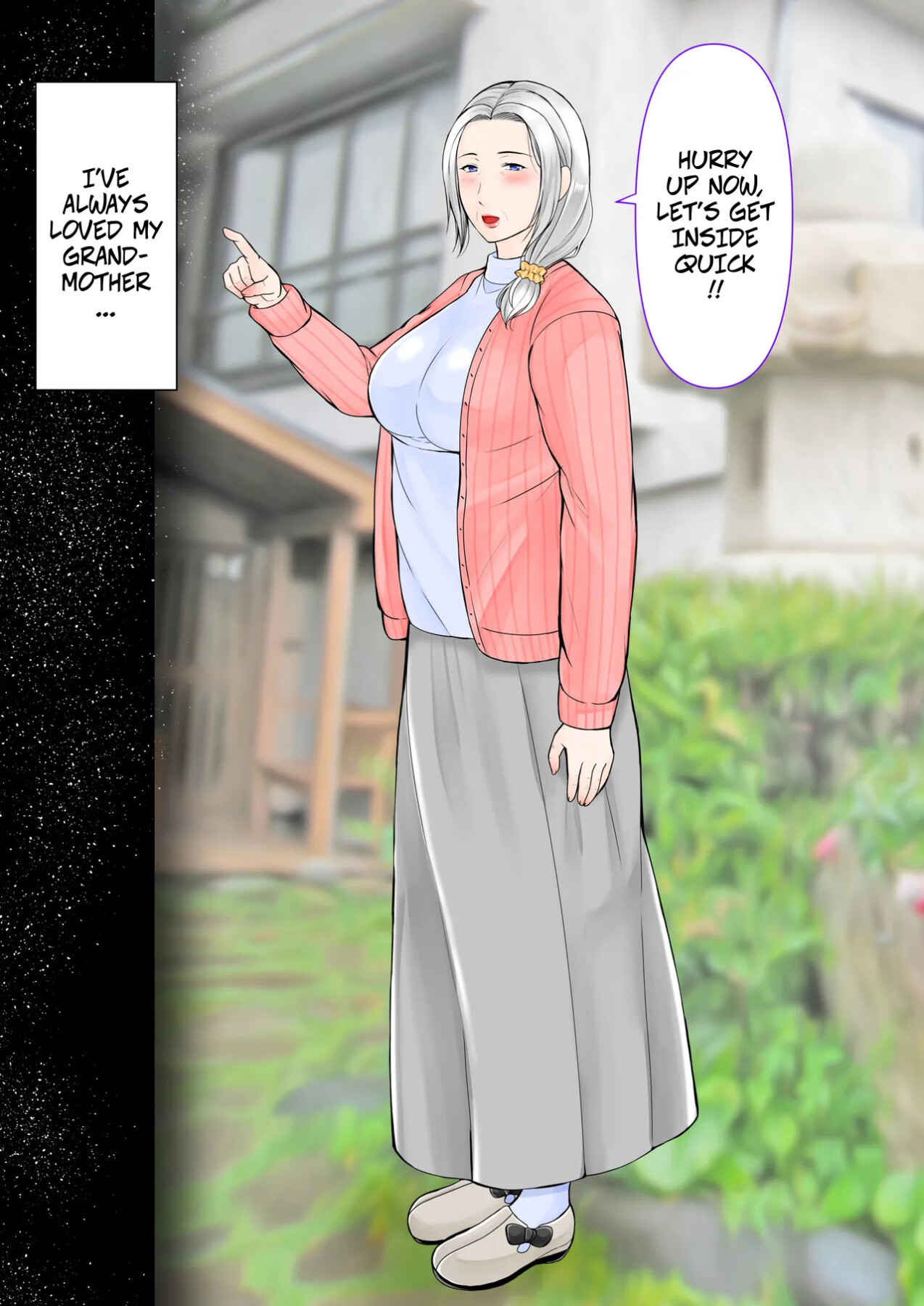 Hentai Manga Comic-A 3-Day, 2-Night Hot Spring Trip With My Grandmother (-Chapter 1)-3